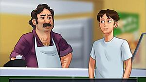 my summertime saga with boss's wife intense finish