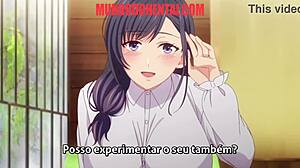 字幕漫畫中射進婊子朋友裡。原始情感在激烈場景溢出