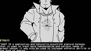 Worst dating sim ever turns into silly gay hunk comedy with yaoi vibes