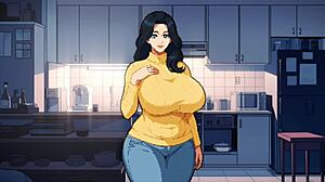 starmaker game lets me craft a milf’s only wild look. her huge tits stand out!