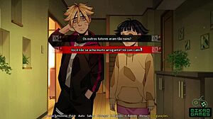 Naruto Hyuga couple caught in private moments