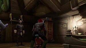 Surprise ORGY hits hard in this long teaser for Warcraft hentai parody!