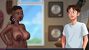 Let's play - Summertime Saga, Cowgirl from Miss Dewitt