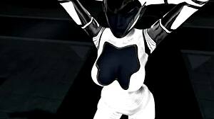 Liara Tsoni Mass Effect Hentai with Alien Anal Action
