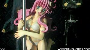 Anime girls sexy anime figure Lala is too hot to escape from