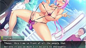 holy armored princess elementia faces hypnotic disgrace in hentai game part 3