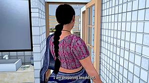 Kamiya Toilet Visit, Indian Desi Step Sister Fantasy