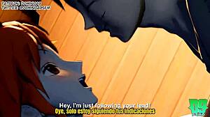 Nami fucks deeply with Luffy in this One Piece anime hentai