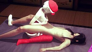 Hey, wanna see Nier hentai blowjob action? I'm so horny for this uncensored handjob!