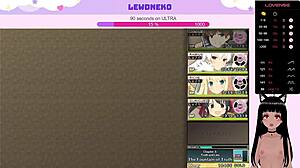 Vtuber Lewdneko Plays Evenicle Part 11 with Cute Elf and Big Tits Moaning