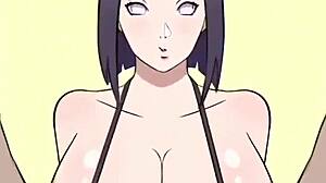 Naruto Hinata Hyuga's titjob scene is the best
