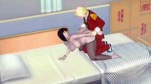 hey, check out this hentai raven teen titans clip with a guy in a red suit.