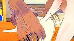 Horny Fox Girl Gets Her Pussy Filled with Cum in Wild Anime Hentai Action