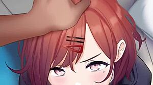 Anime Secretary Sucks for Quick Office Blowjob Thrill