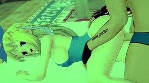 泳装弗洛恩能骑大鸡巴达到天堂无码吗？