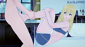 米卡萨阿克曼和克里斯塔伦茨能承受激烈性交吗？进击的巨人变态动作