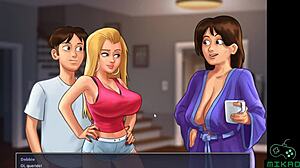 Summertime Saga Ep 62: Took Her to My Bed for Wild Action.