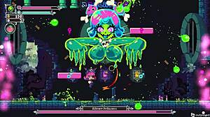 Can you handle uncensored Flipwitch bosses gameplay with big Japanese tits?