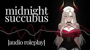 F4M erotic audio a midnight succubus femdom, experience the thrill of being dominated by a seductive force