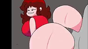 Girlfriend getting that juicy ass hole railed