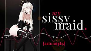 f4m audio of kinky milf dominating her sissy maid in erotic play