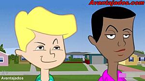 The guy who loves a bit of rough action was fucked in his cartoon