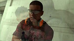 She keeps cumming in this 3d game episode