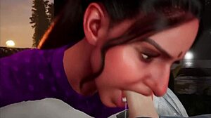 Old friend fucked hard sexy Indian desi girl Aisha in her house