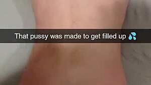 Immature boyfriend rims, slurps, and fucks girlfriend