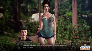 Countess in Crimson 3D: Ep1 Car Adventure with Ashley