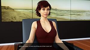 First part of the game Milfy City with 3D porn