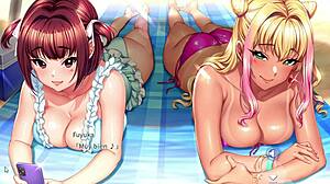 这个色情家庭群交游戏第一部分发生了什么？