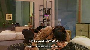 Mystique 3D hentai önizleme versiyonunda kirli işlere girişiyor