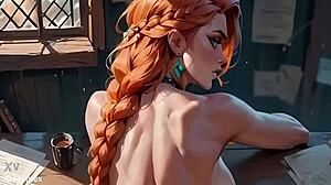 Fucking a hot blonde girl is the best thing ever - Cartoon AI