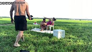 Yo, backstage banging with a hot blonde in wild action!