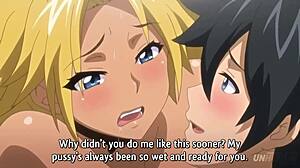 Stepmom and step daughter fuck at thrilling hentai orgy