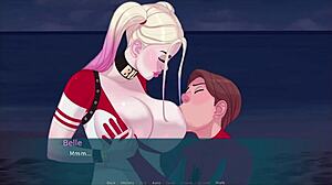 Belle Delphine and Billie Eilish Cosplay in Wild Oral Sex Cartoon Porn Game Sexnote