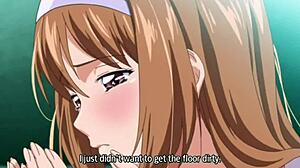 Hentai girlfriend cheats on boyfriend with a stranger for wild anal action in secret.
