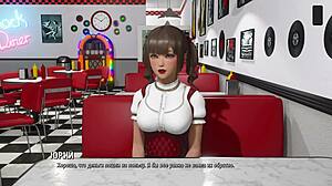 Complete Gameplay - Ripples Part 30: Man, this sexy nerd slut drives me crazy! 😍