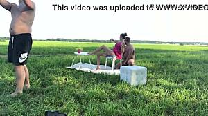 Yo, backstage banging with a hot blonde in wild action!