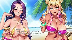 kanochi x ntr family hentai game, bikini secrets in part 4