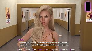 Busty nerd craves my cock in College Kings 2. Ape route heats up! 😍