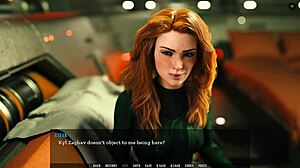 steamy action unfolds with curvy redhead woman. tales from unending void 11 heats up.