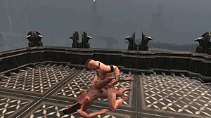 In the exiles game, a wild threesome unfolds with intense group hentai encounters among the characters.