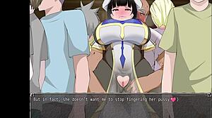 The priestess of the game world, lost in her desires
