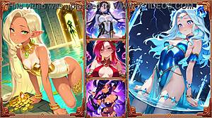 嘿，战斗美女们，准备在狂野动漫幻想动作中碰撞吗？今晚展示你们的动作！