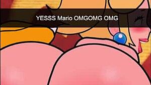 Ugh, Bowser x Peach in Superstar Sexting, goin’ naive route, no commentary, game by Drybonex, so wild!