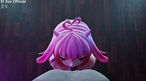 呃，我在3D色情中抓住兔女郎的耳朵当把手，太疯狂了，你知道吗！