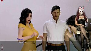 ms denvers in ep 53 shows off big tits in stockings. ready for class?