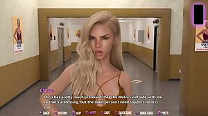 Busty nerd craves my cock in College Kings 2. Ape route heats up! 😍